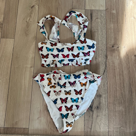 Show Me Your MuMu Bikini Top Butterfly - Picture 3 of 7